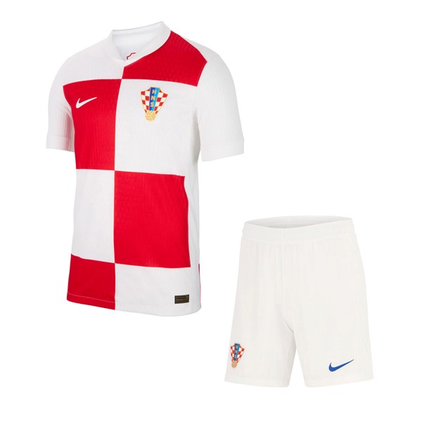 Camiseta Croacia 1ª Niño 2024
